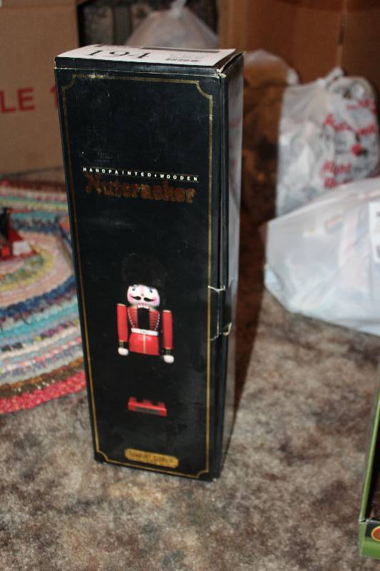 lot 194 image: Nutcracker Hand-Painted Limited Edition Doll