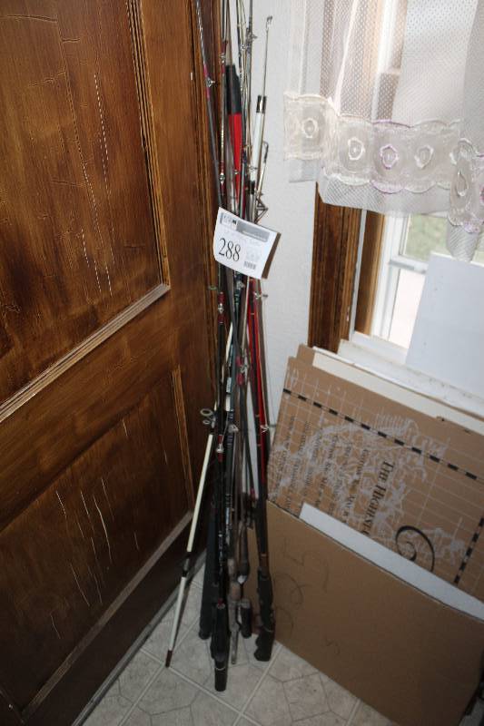 lot 288 image: Fishing Rods