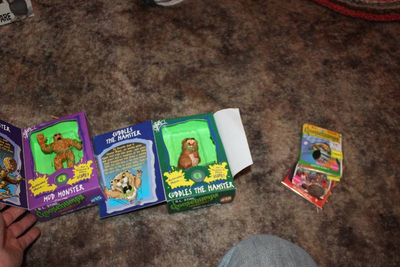 lot 201 image: Lot of (2) Goosebump Collectibles - #15, #18
