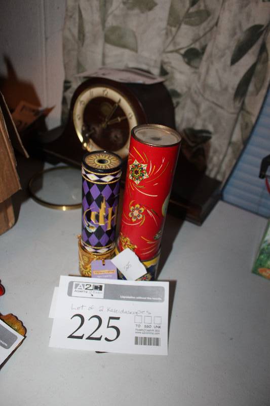 lot 225 image: Lot of (2) Kaleidoscopes