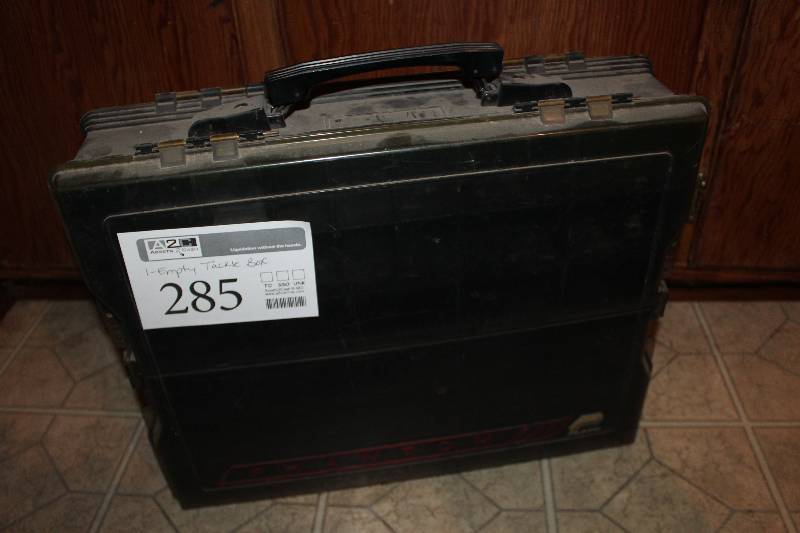 lot 285 image: Empty Tackle Box