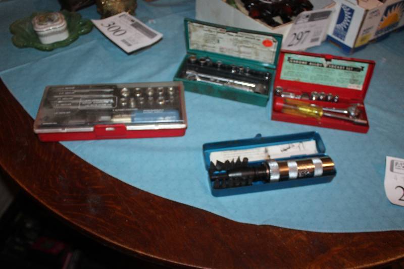 lot 276 image: Lot of (4) Tool Box Sets