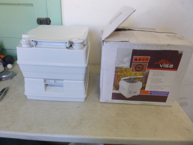 lot 66 image: NEW Visa Portable Toilet