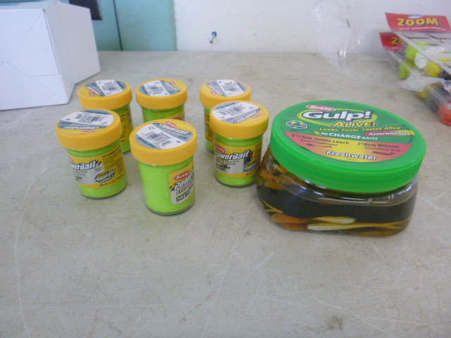 lot 84 image: 6 Bottles of Berkley PowerBait Chroma-Glow Trout Bait