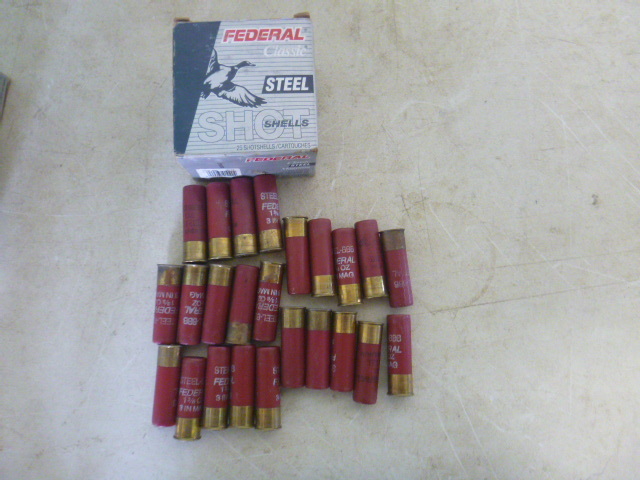 lot 105 image: Lot of Federal 12 Gauge Steel Shells