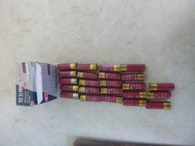lot 109 image: 22 Federal 12 Gauge Shot Shells