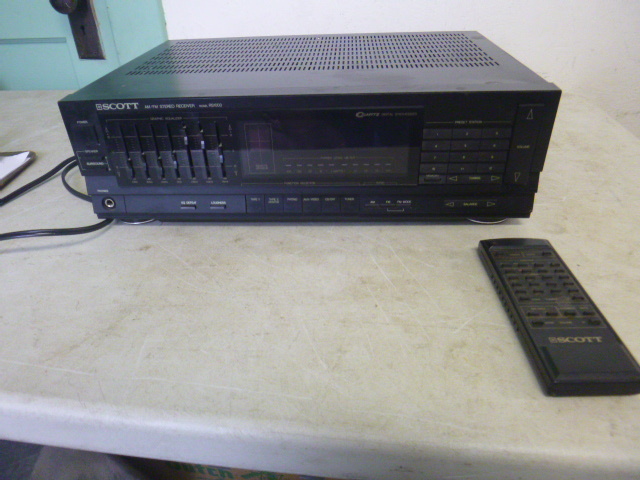 lot 116 image: Scott AMFM Stereo Receiver