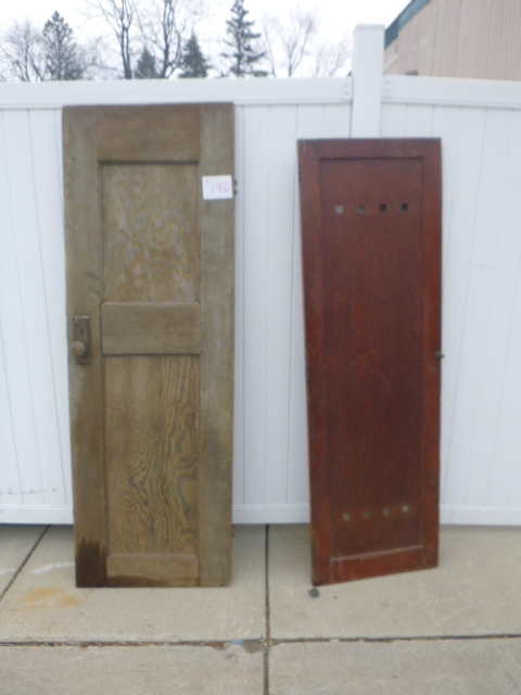 lot 146 image: 2 Wooden Doors