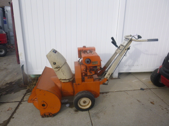 lot 2 image: Montgomery Wards Garden Mark Snowblower