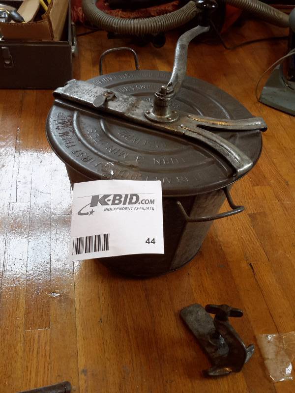 lot 44 image: Vintage Hand Dough mixer