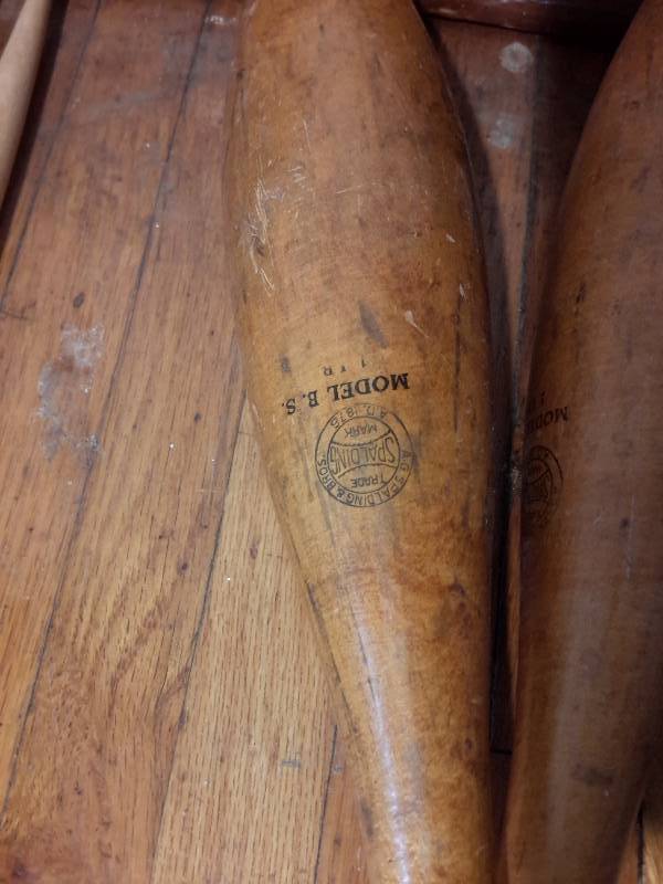 lot 57 image: 2 Spalding Brothers Pins