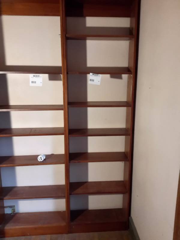 lot 60 image: Solid wood book shelf