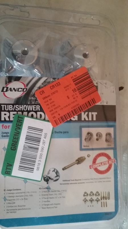 Danco Tub and Shower Remodel Kit