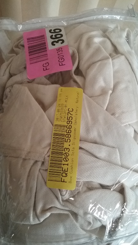 Box Cushion Sofa Slip Cover,