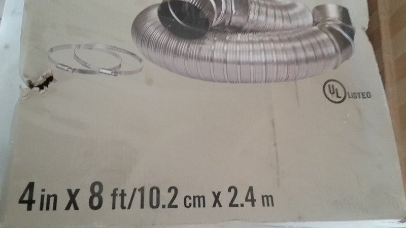 All Metal Dryer Kit and Hook Up