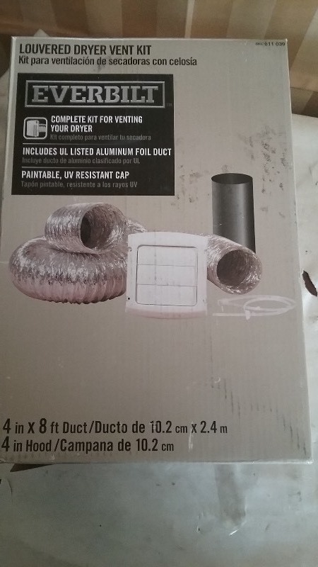 EvERBILT 4 Dryer Hose and Vent Cover