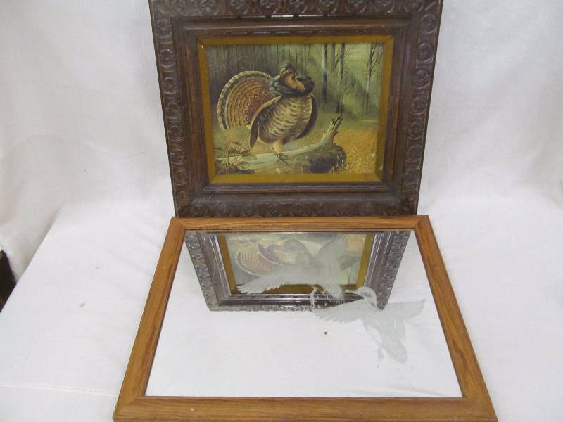 lot 73 image: vintage home interior print
