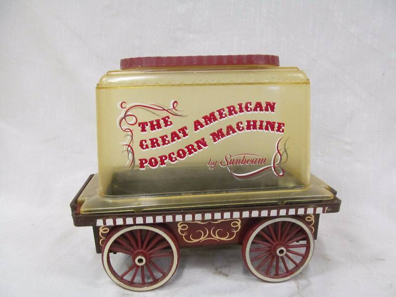 lot 83 image: Sunbeam popcorn machine
