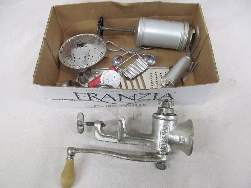 lot 101 image: vintage kitchen utensil