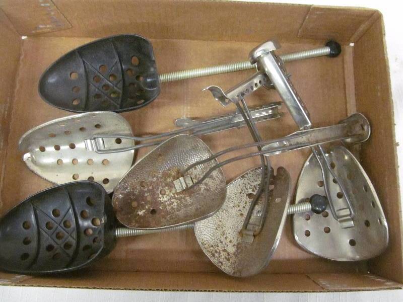lot 108 image: vintage shoe stretchers