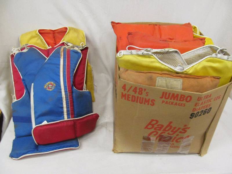 lot 159 image: life jackets