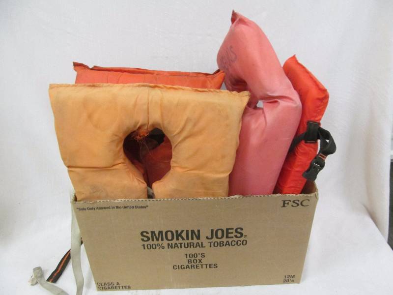 lot 179 image: lifejackets