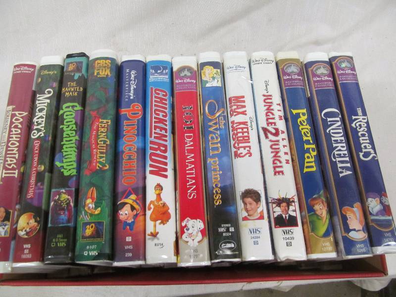 lot 224 image: VHS Movies