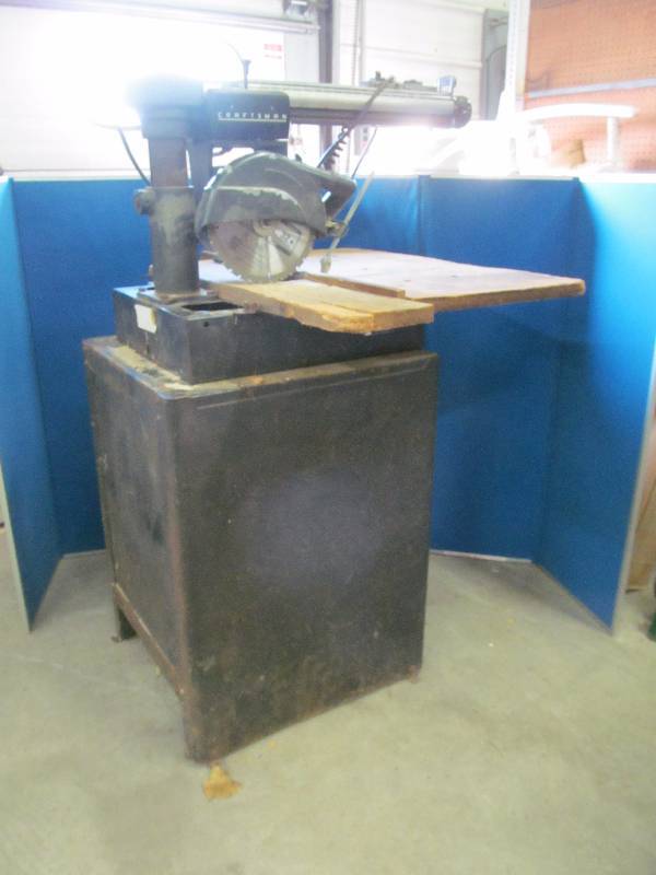 lot 243 image: Craftsman sears radial arm saw