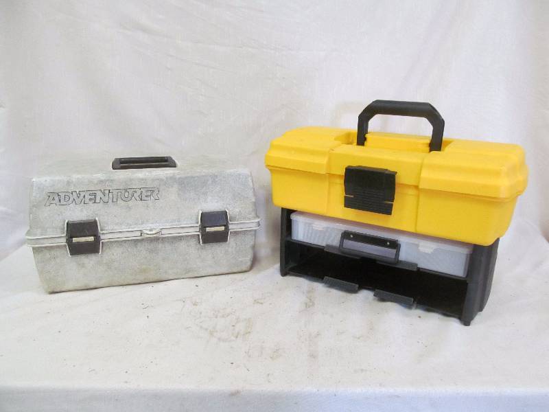 lot 268 image: tackle boxes