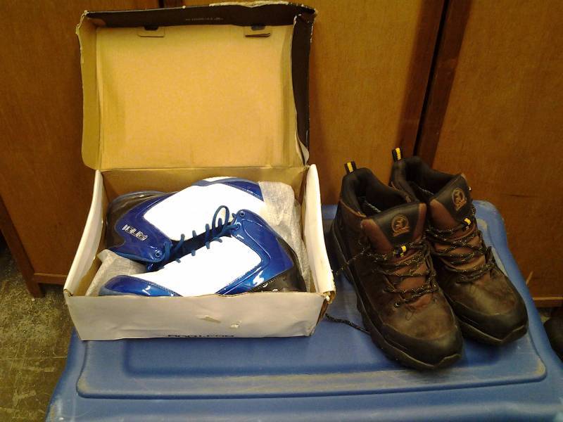 lot 35 image: AND-1 Basketball Shoes, Elk Woods Hikers (Both Size 8-12)
