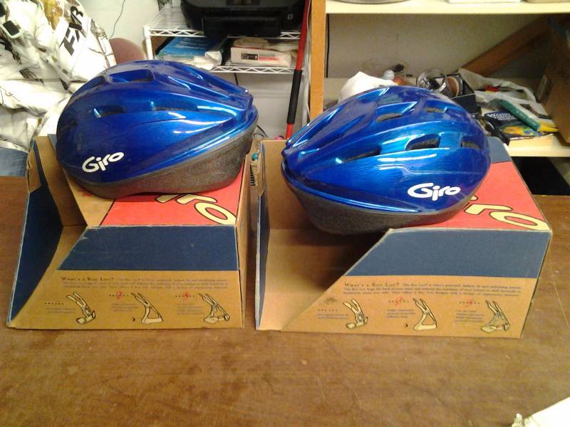 lot 42 image: 2-Giro Adult Bike Helmets (1-SM, 1-LXL)