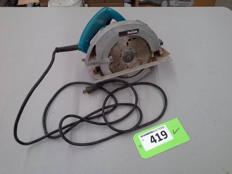 lot 419 image: Makita 5007NB 7-14 Saw