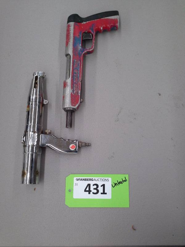 lot 431 image: (2) Air Saw & Redhead 721 .22 Caliber Ramset