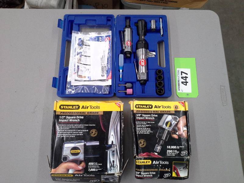 lot 447 image: Air Tools Lot
