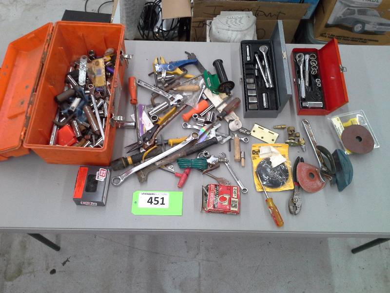 lot 451 image: Misc. Hand Tools