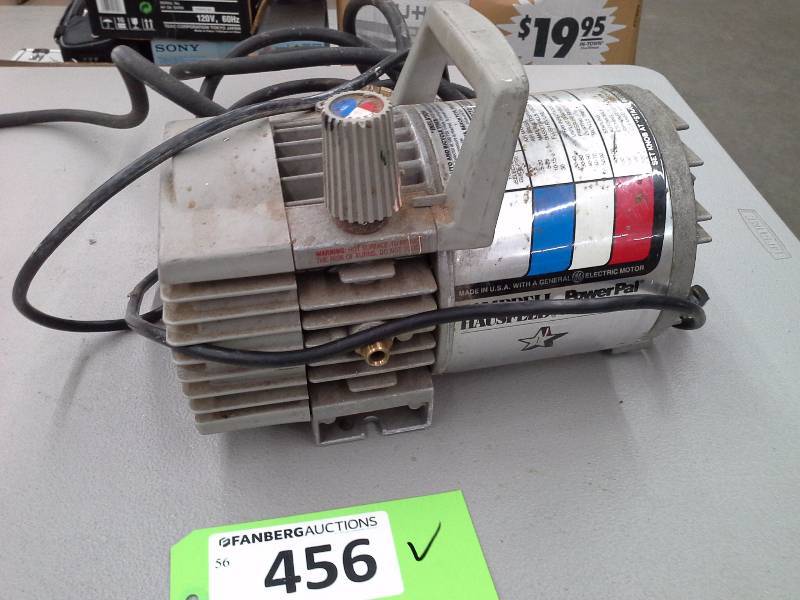 lot 456 image: Campbell Hausefeld Air Compressor