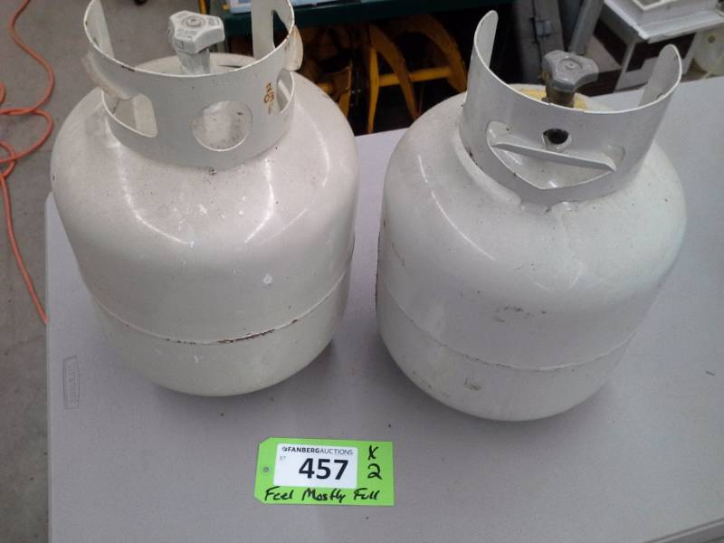 lot 457 image: Pair of Propane Tanks