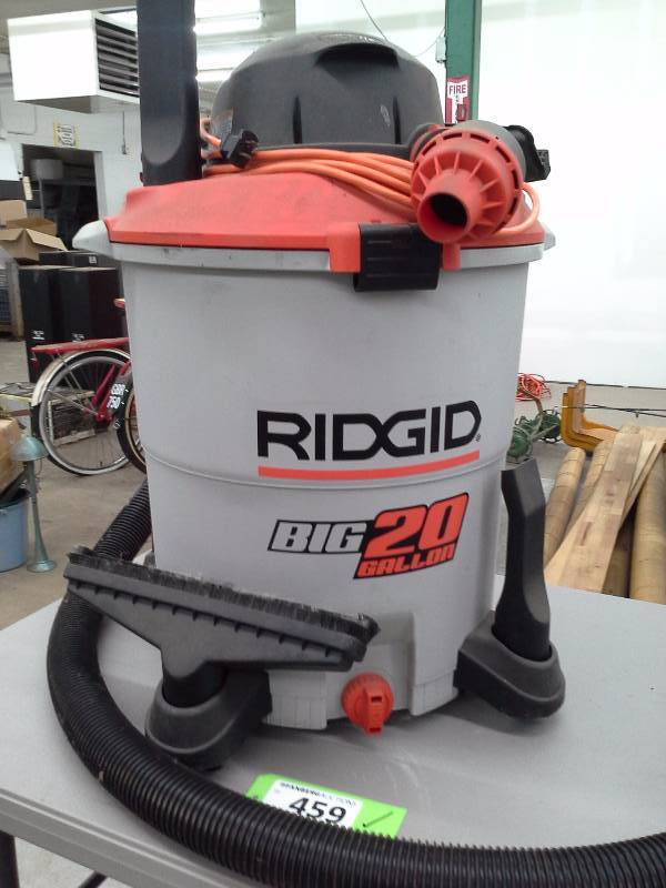 lot 459 image: Rigid WD20600 Vacuum