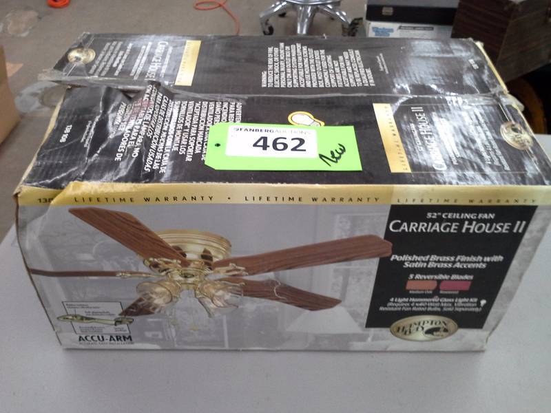 lot 462 image: Hampton Bay 52 Ceiling Fan
