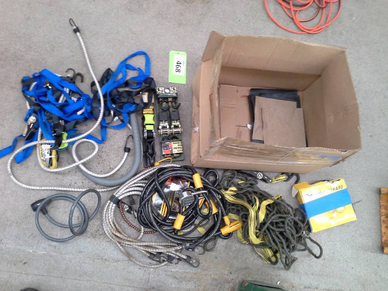 lot 468 image: Straps and Tie-Downs Lot