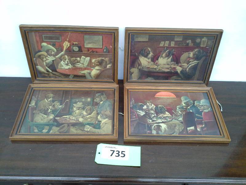 lot 735 image: Dogs Playing Games (4)