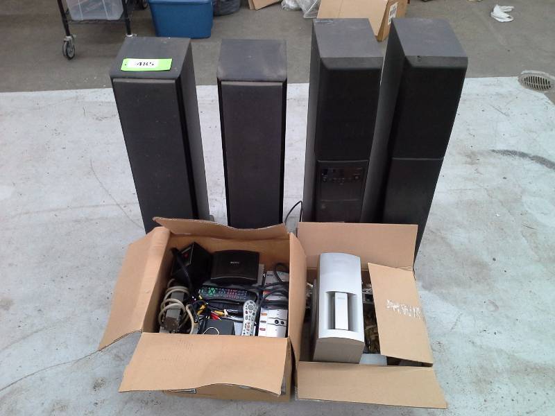 lot 485 image: Sony Home Stereo Equipment