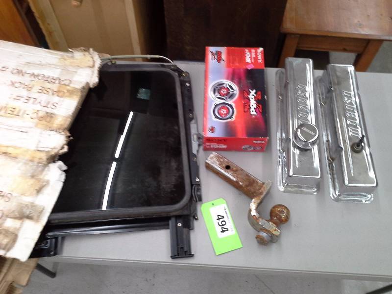 lot 494 image: Automotive Parts Lot