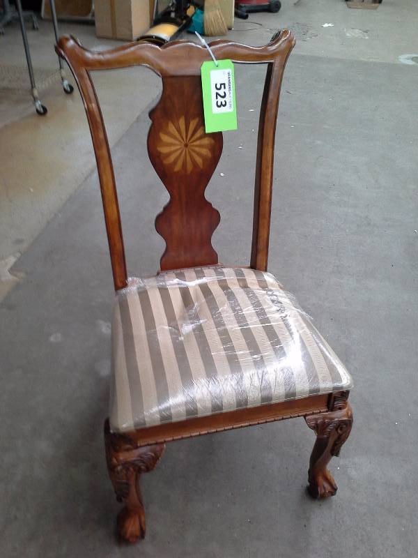 lot 523 image: Wooden Chair
