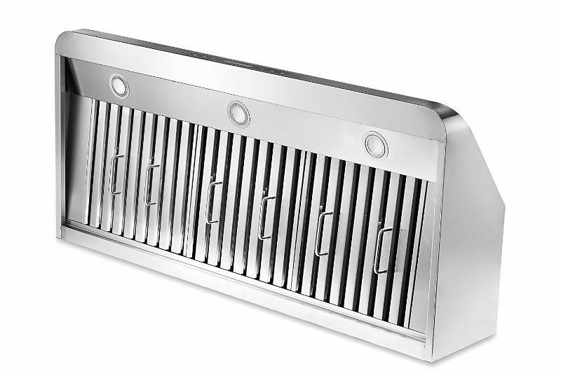 lot 29 image: BRAND NEW IN BOX - Thorkitchen HRH4801U 48 Under Cabinet Range Hood 900 CFM LED Display Touch Sensor Control, Stainless Steel - RETAIL $ 799.99
