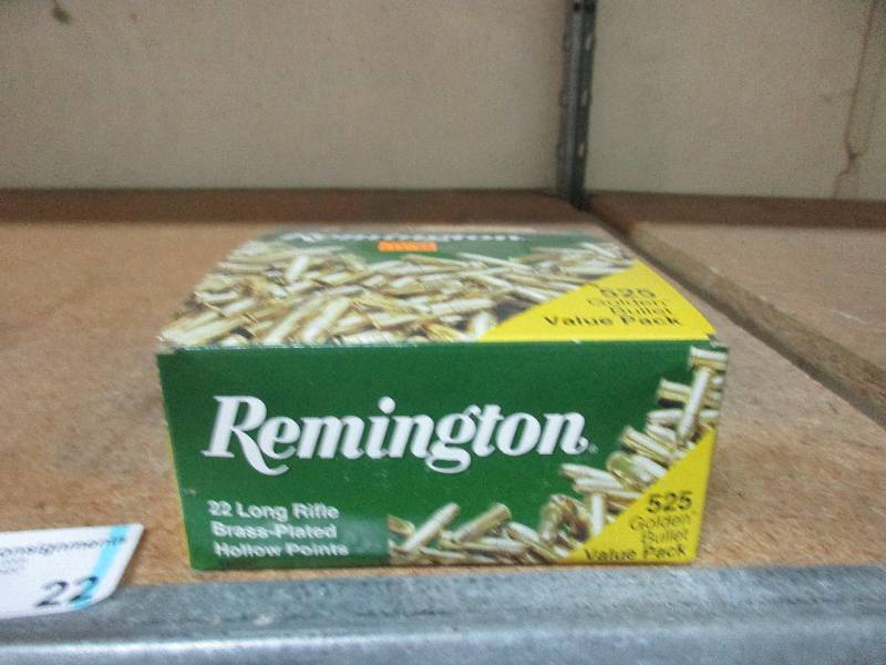 lot 22 image: 22 ammo