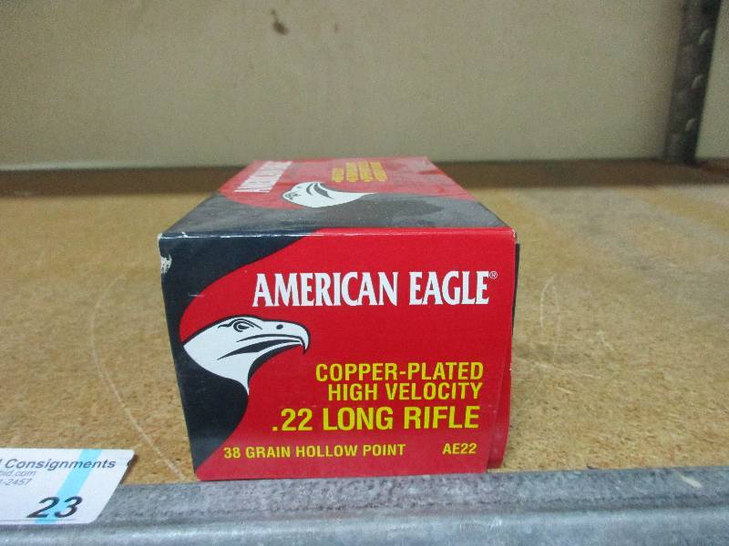 lot 23 image: 22 ammo