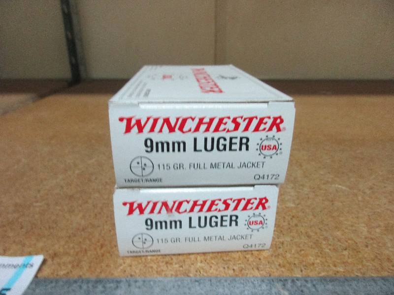 lot 25 image: 9mm ammo
