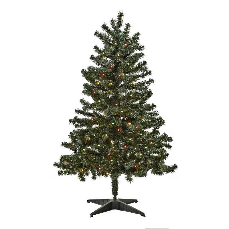 lot 217 image: alcove 4.5ft prelit tree, MSRP $69.99