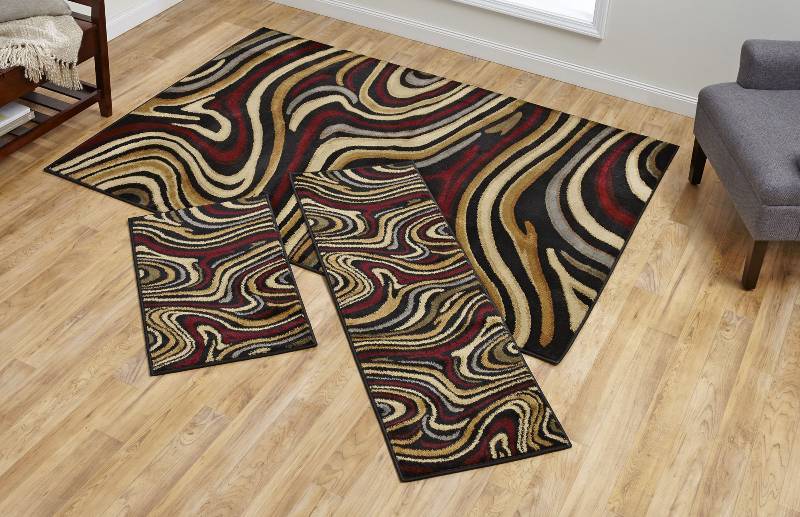 lot 236 image: ALCOVE Lorenzo 3pc RUG Set, MSRP $119.99